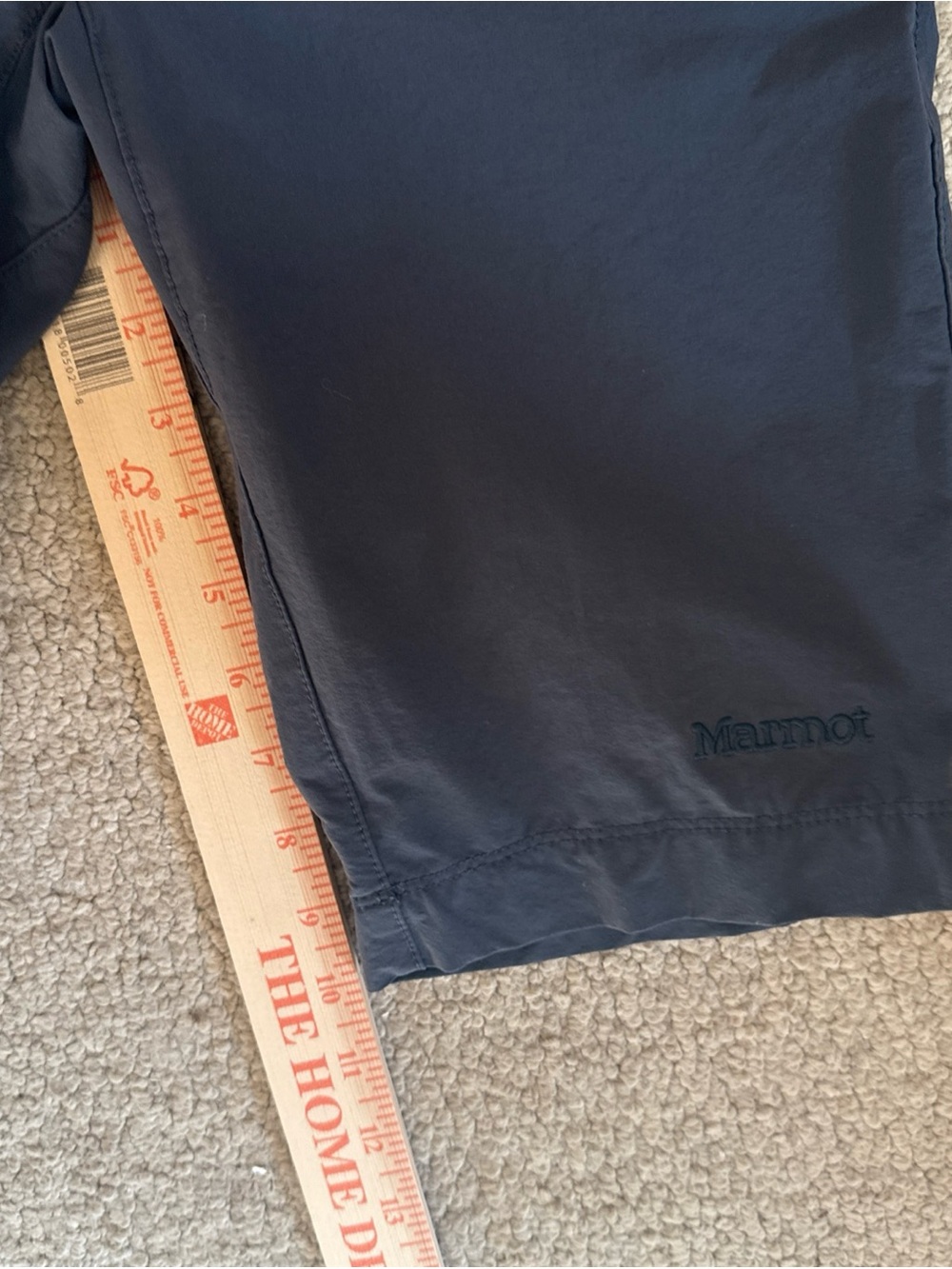 Marmot Shorts Lightweight Hiking Nylon Stretch Outdoor Zip Pocket | Women's 2 - Picture 9 of 9